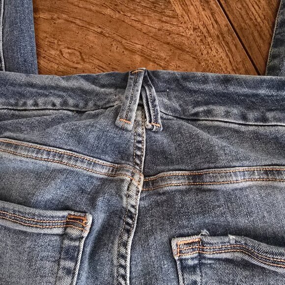 Good American Women's (16) Blue Jeans Indigo 402 Stretch Zipper w/Button Closure - Picture 8 of 16